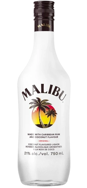 MALIBU COCONUT RUM 750ML