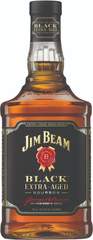 JIM BEAM BLACK EXTRA AGED BOURBON 750ML