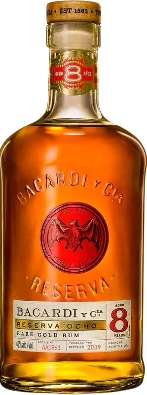 BACARDI 8YR RUM 750ML
