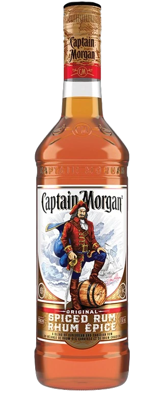 CAPTAIN MORGAN SPICED RUM 750ML