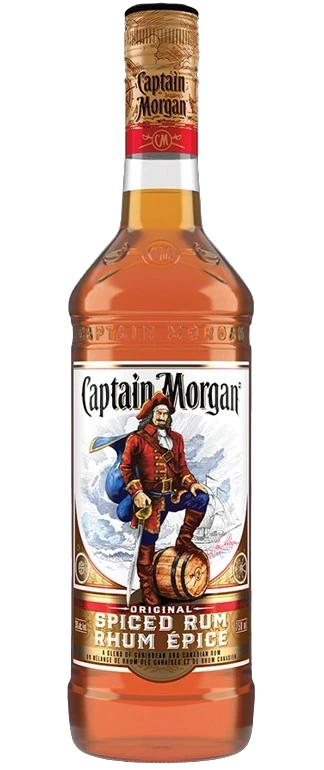 CAPTAIN MORGAN SPICED RUM 750ML