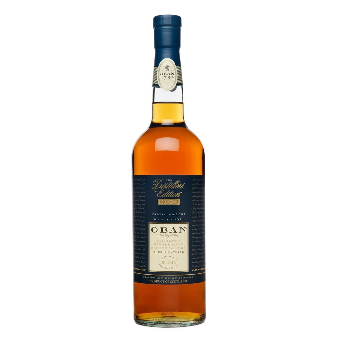 OBAN DISTILLERS EDITION SINGLE MALT SCOTCH WHISKY 750ML