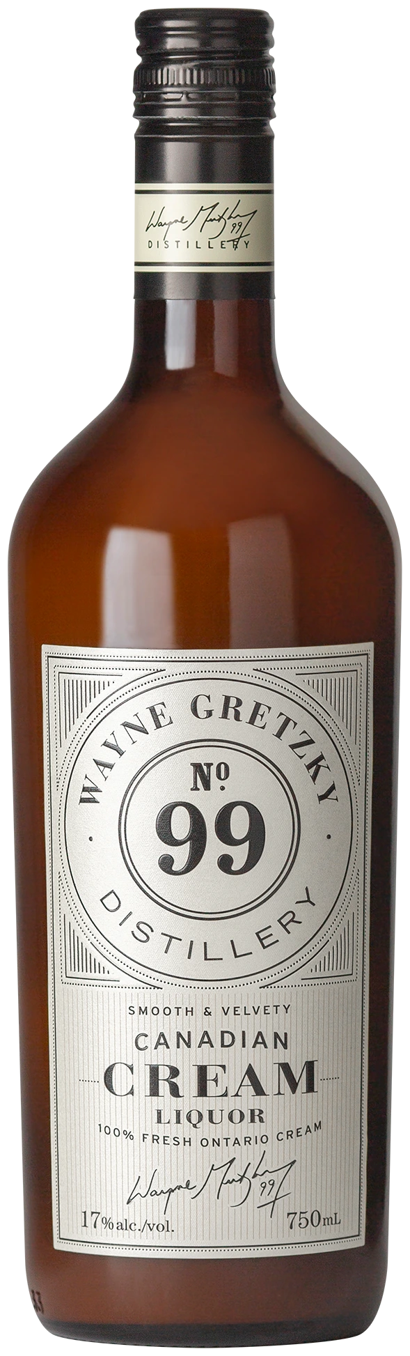 WAYNE GRETZKY NO 99 CREAM LIQUEUR 750ML