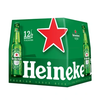 HEINEKEN LAGER 330ML 12PK BT