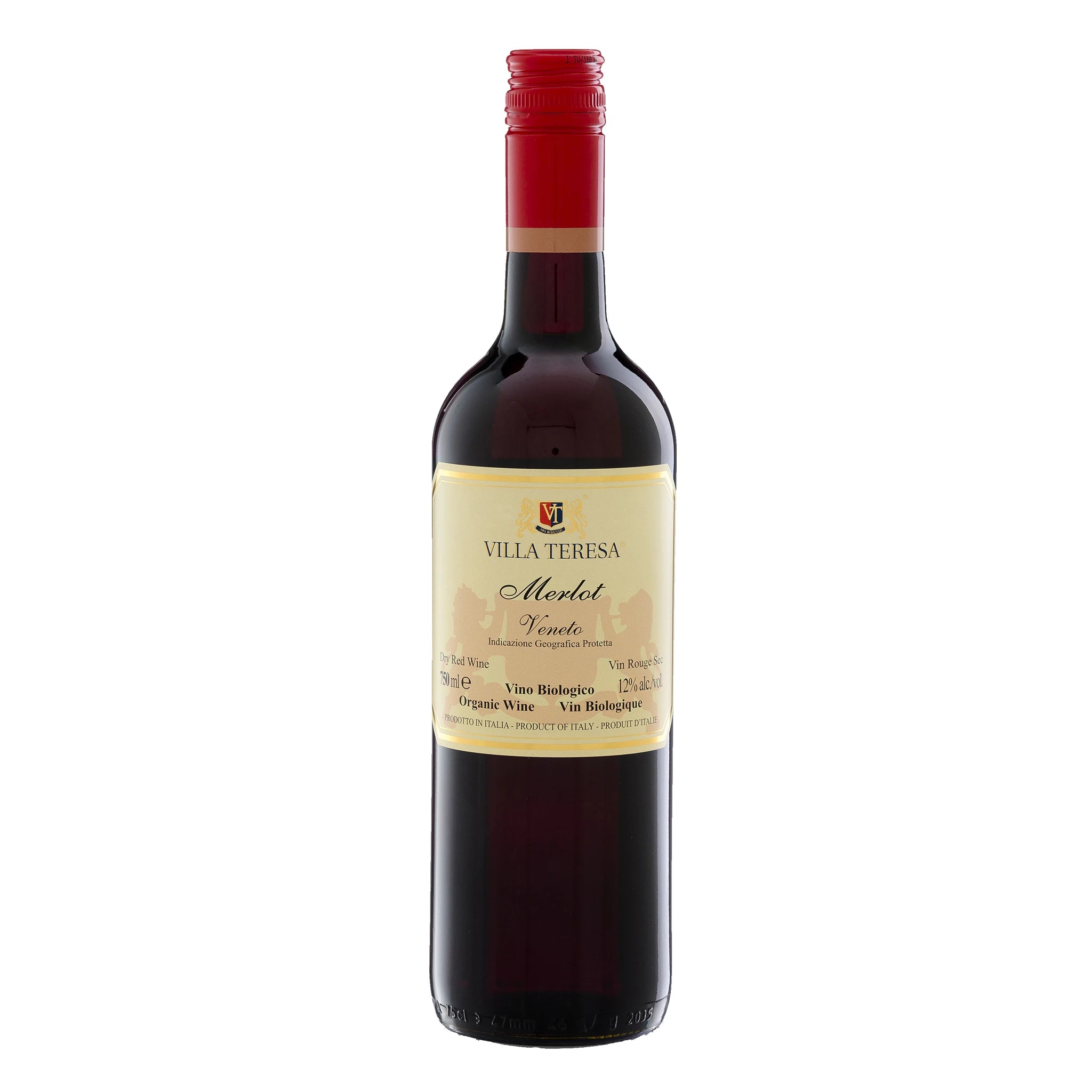 VILLA TERESA MERLOT CERT ORG 750ML