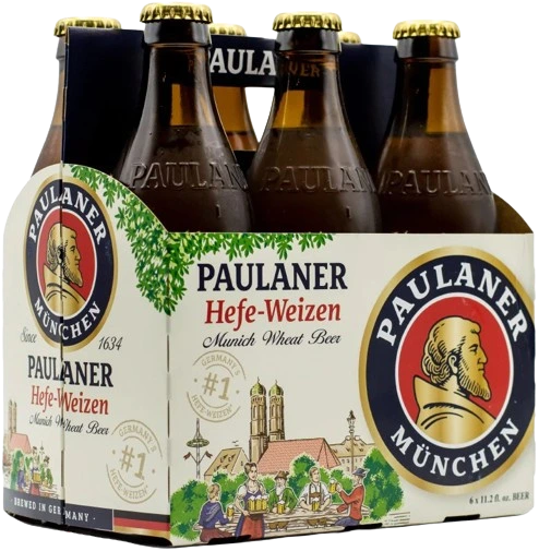PAULANER HEFE WEISSBIER 330ML 6PK BT