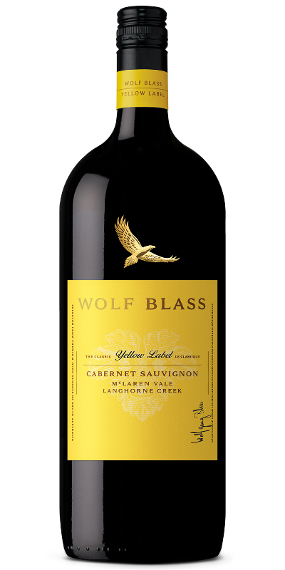 WOLF BLASS YELLOW LABEL CABERNET SAUVIGNON 1.5L