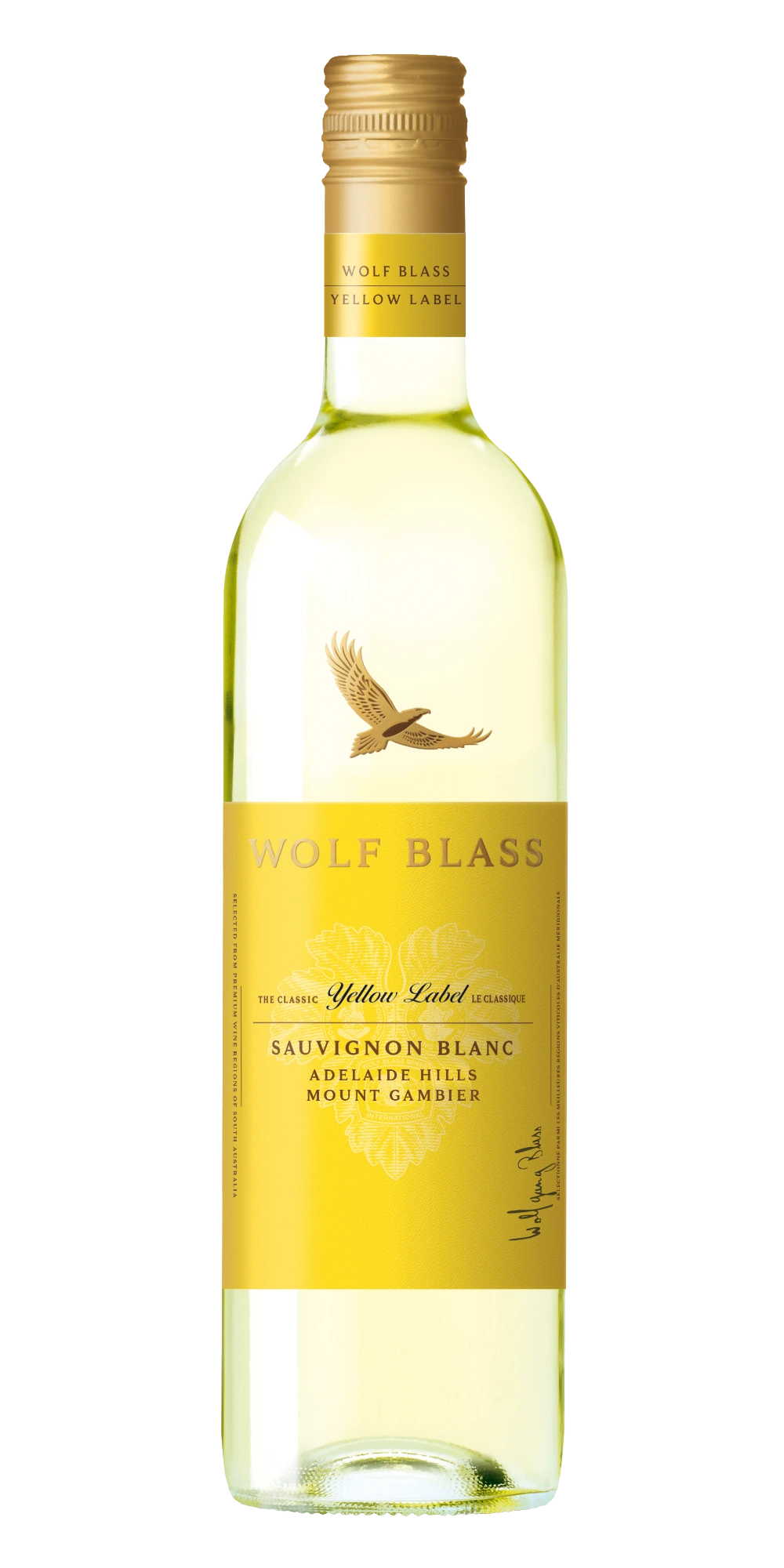 WOLF BLASS YELLOW LABEL SAUVIGNON BLANC 750ML