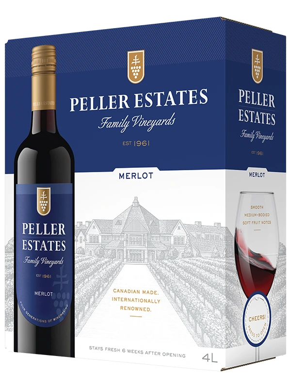 PELLER ESTATES MERLOT 4L @ Saskatoon [1000875]