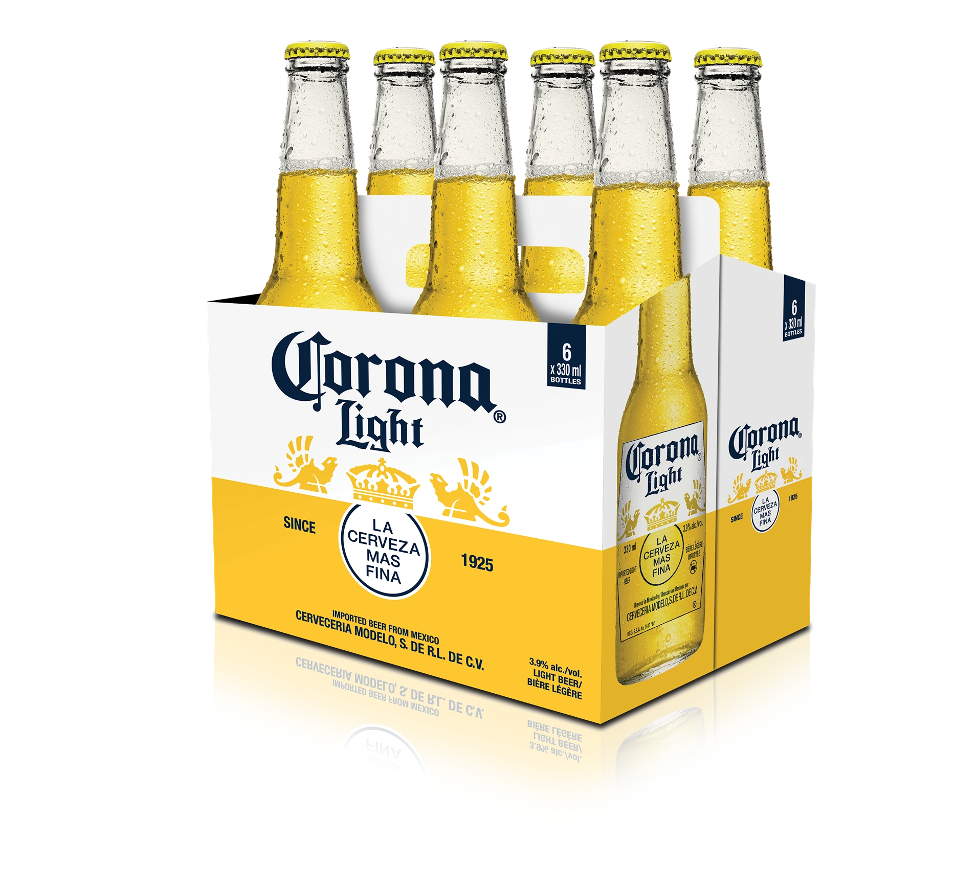 CORONA LIGHT 330ML 6PK BT