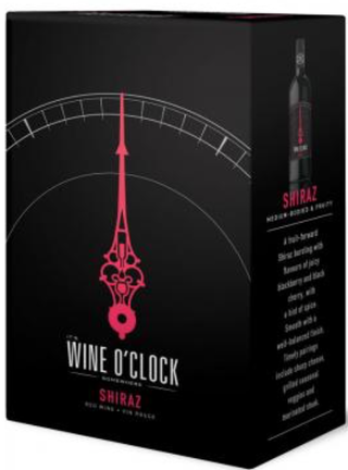 WINE O CLOCK SHIRAZ 3L
