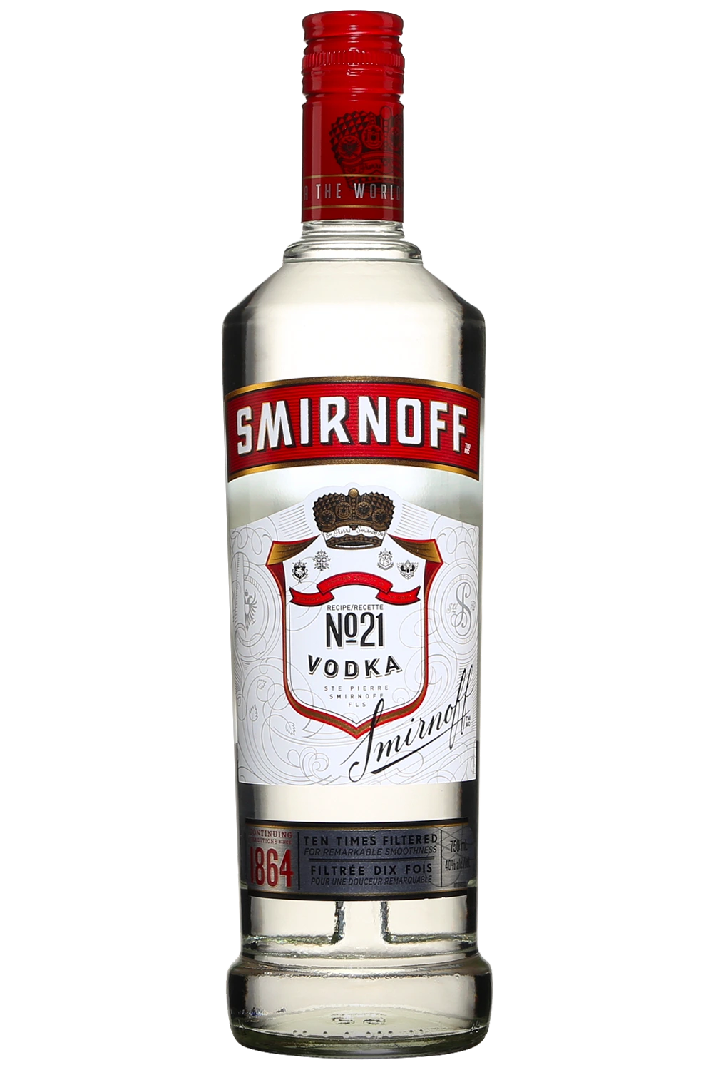 SMIRNOFF VODKA 750ML