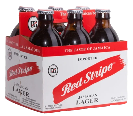 RED STRIPE 330ML 6PK BT
