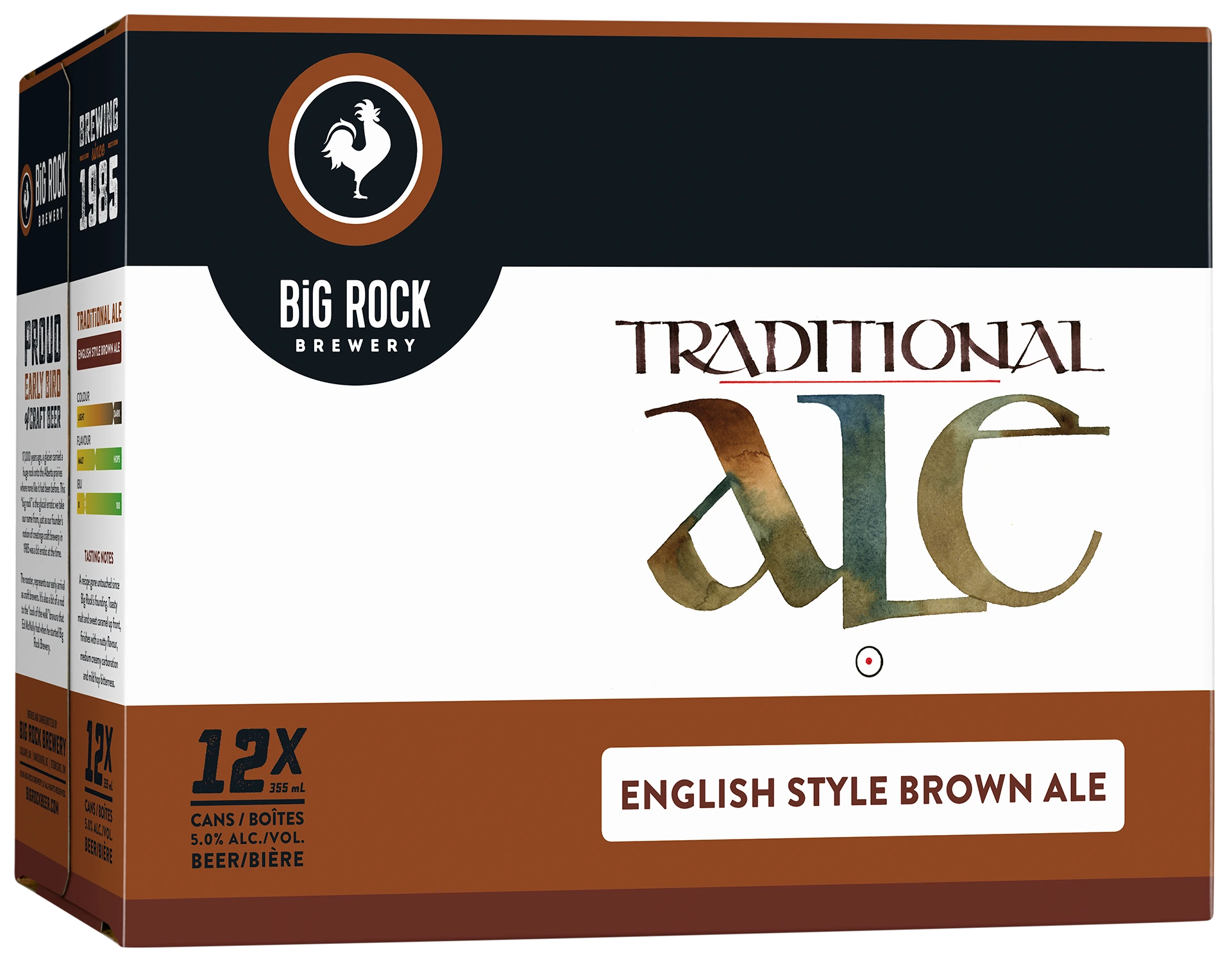 BIG ROCK TRADITIONAL ALE 355ML 12PK CAN