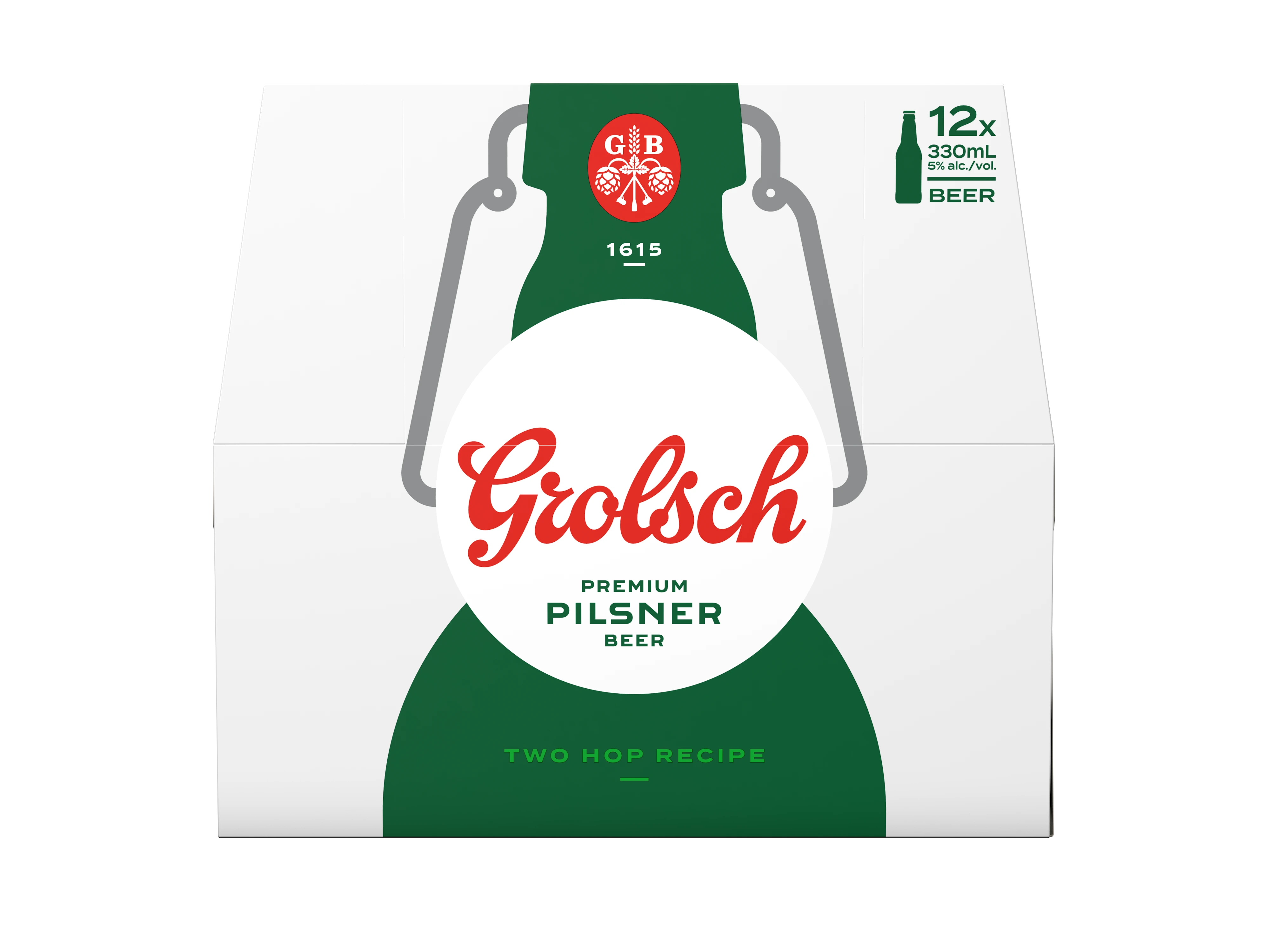 GROLSCH PREMIUM LAGER 330ML 12PK BT