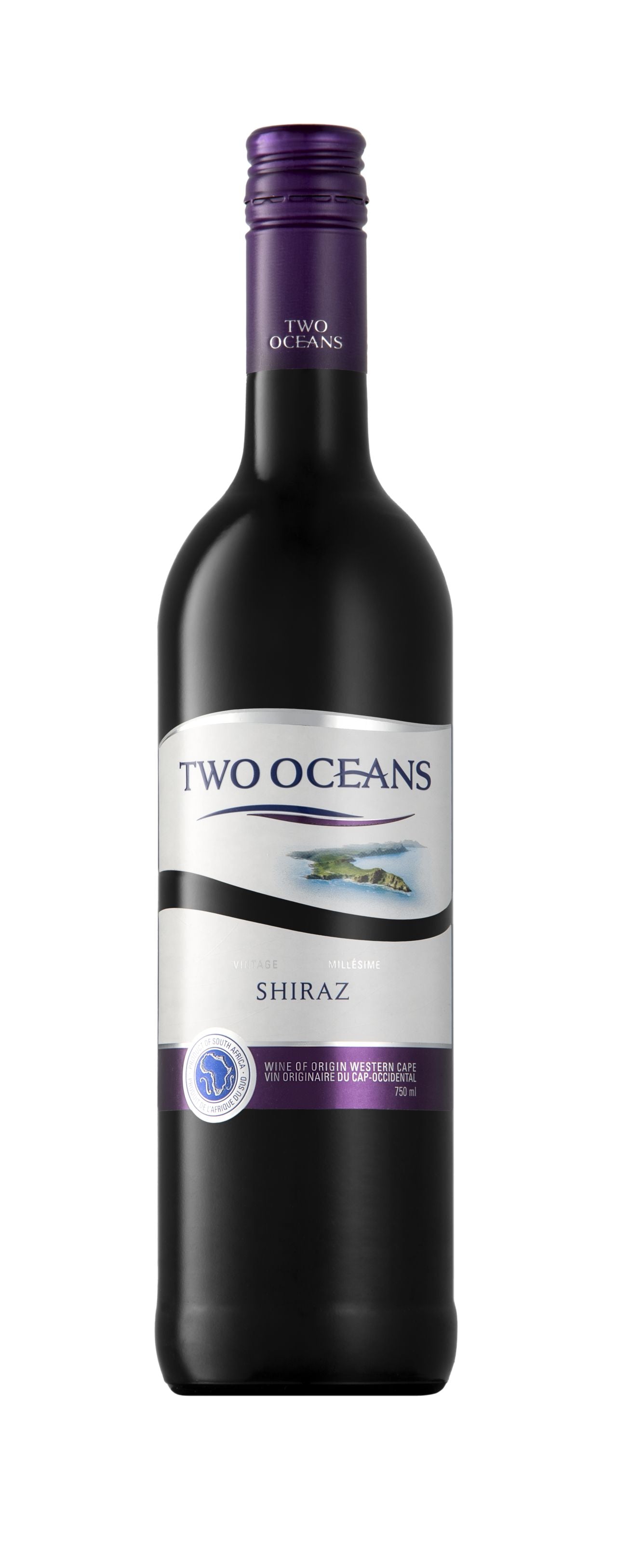TWO OCEANS SHIRAZ 750ML