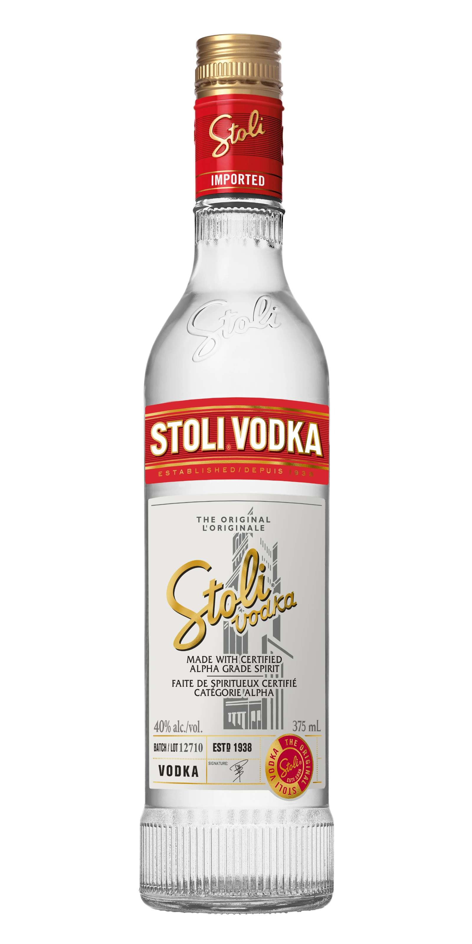STOLICHNAYA VODKA 375ML @ MacTaggart Ridge [1001025]