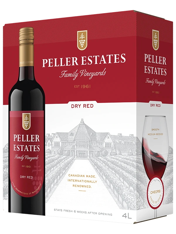 PELLER ESTATES DRY RED 4L @ Saskatoon [1001063]