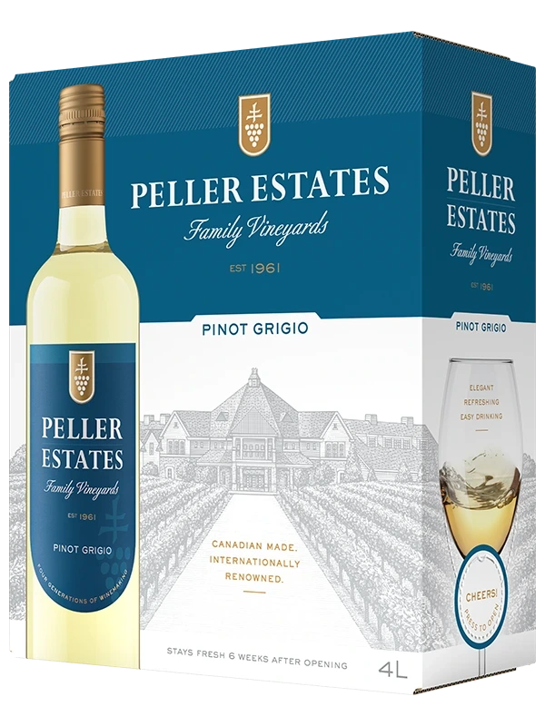 PELLER ESTATES PINOT GRIGIO 4L @ Saskatoon [1001148]