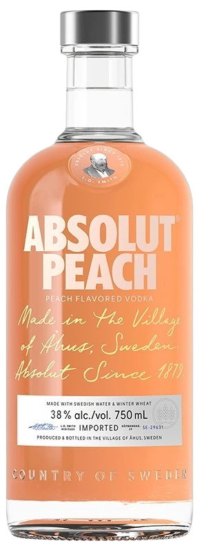 ABSOLUT PEACH 750ML