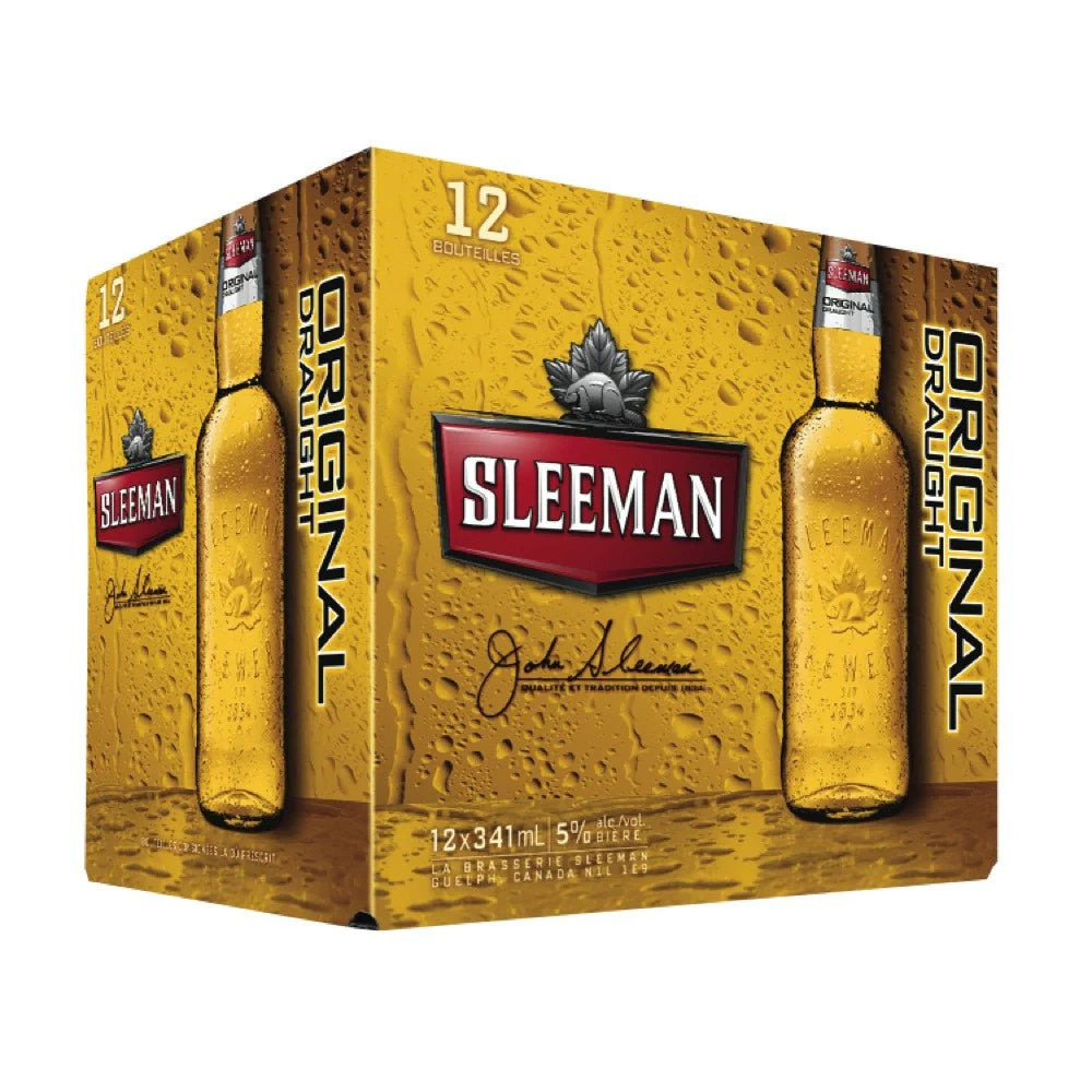 SLEEMAN ORIGINAL DRAUGHT 341ML 12PK BT