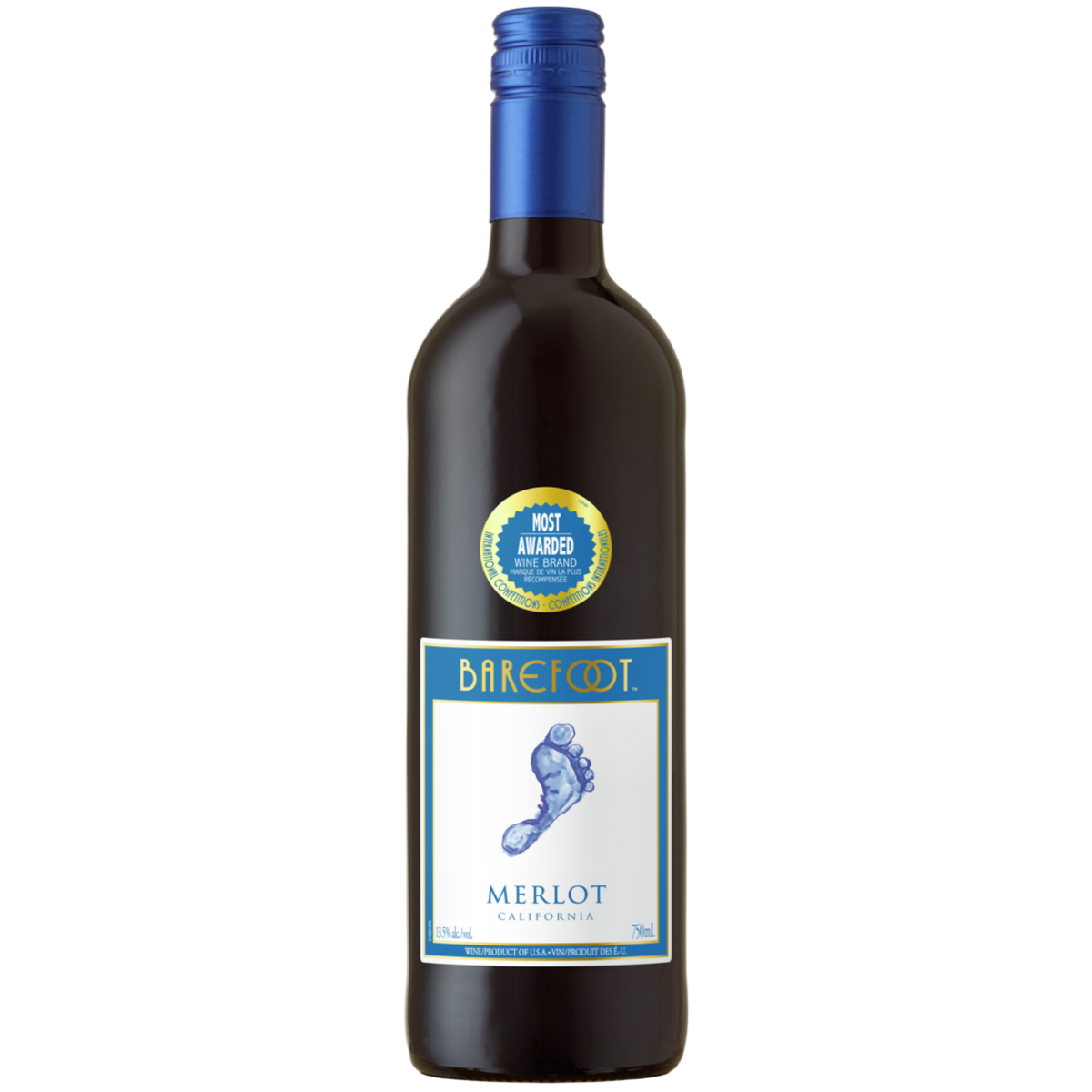 BAREFOOT MERLOT 750ML @ Deerfoot Meadows [1001202]
