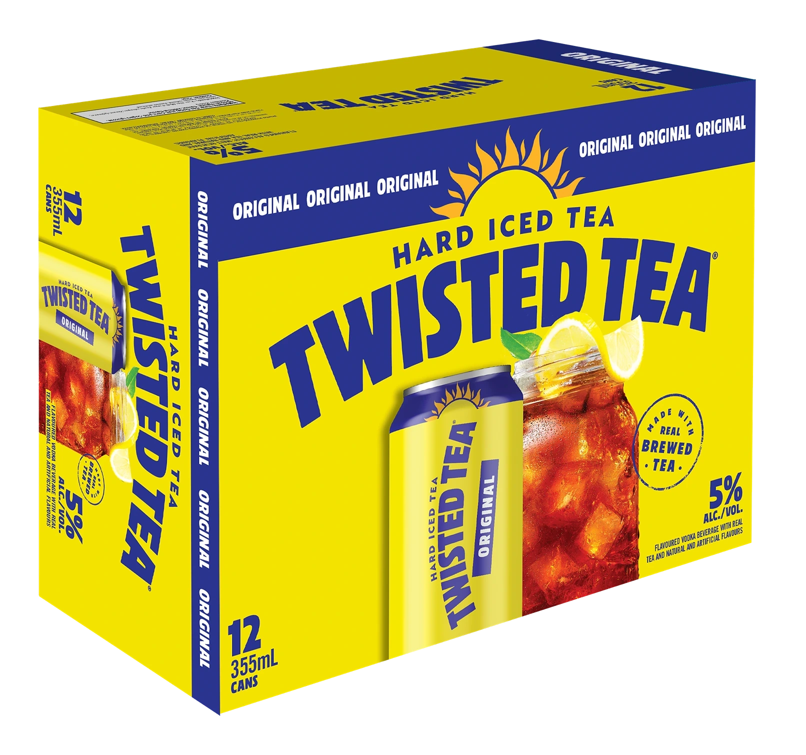 TWISTED TEA ORIGINAL 355ML 12PK CAN