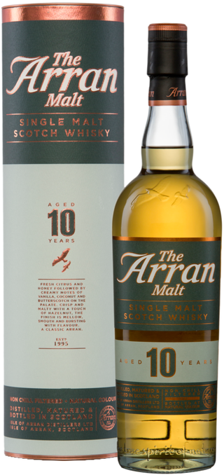 ARRAN 10YR SINGLE MALT SCOTCH WHISKY 700ML