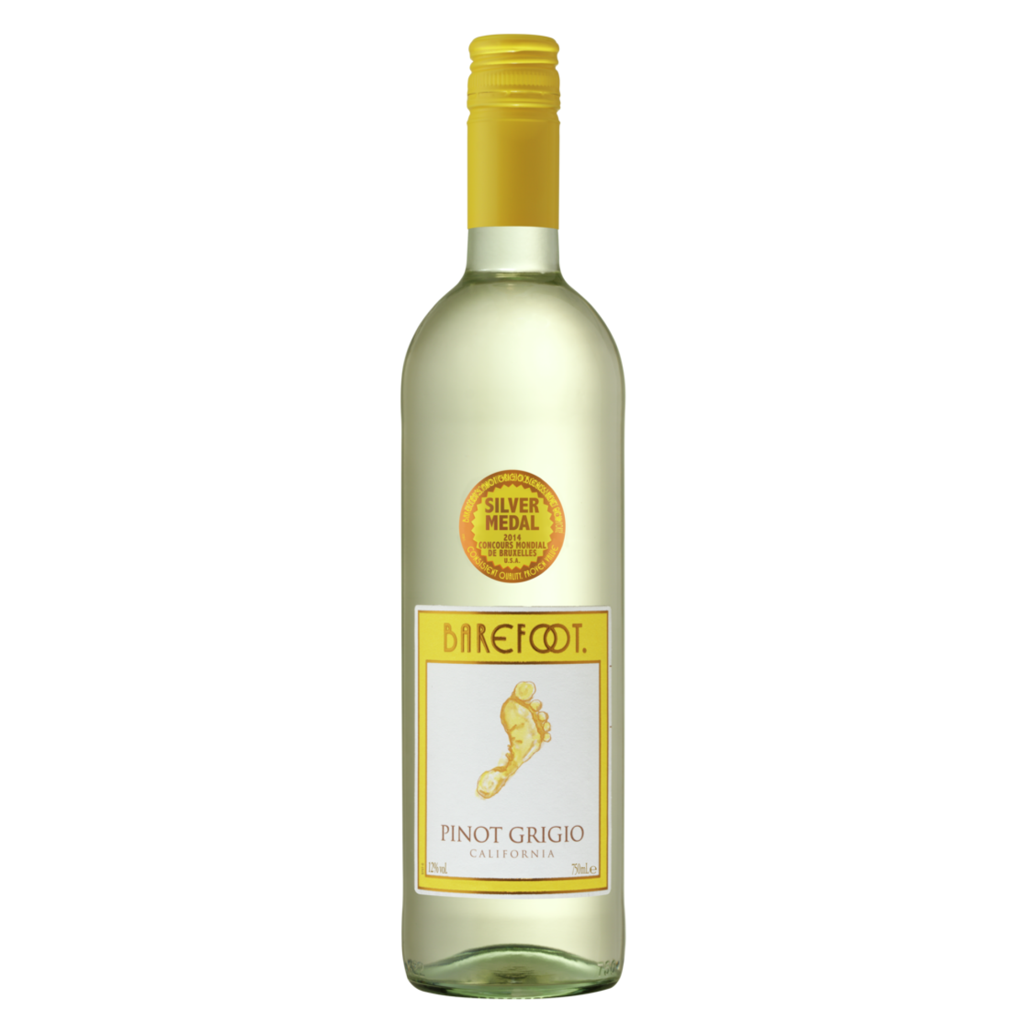 BAREFOOT PINOT GRIGIO 750ML
