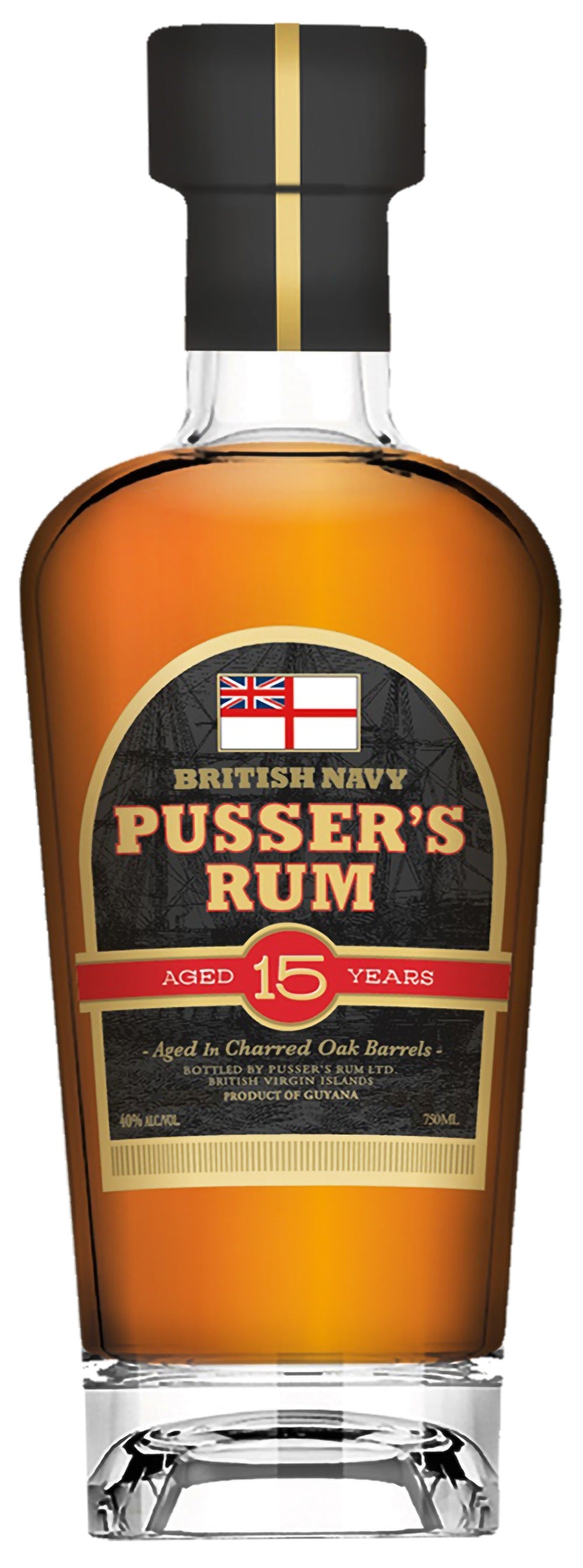 PUSSERS 15YR RUM 750ML