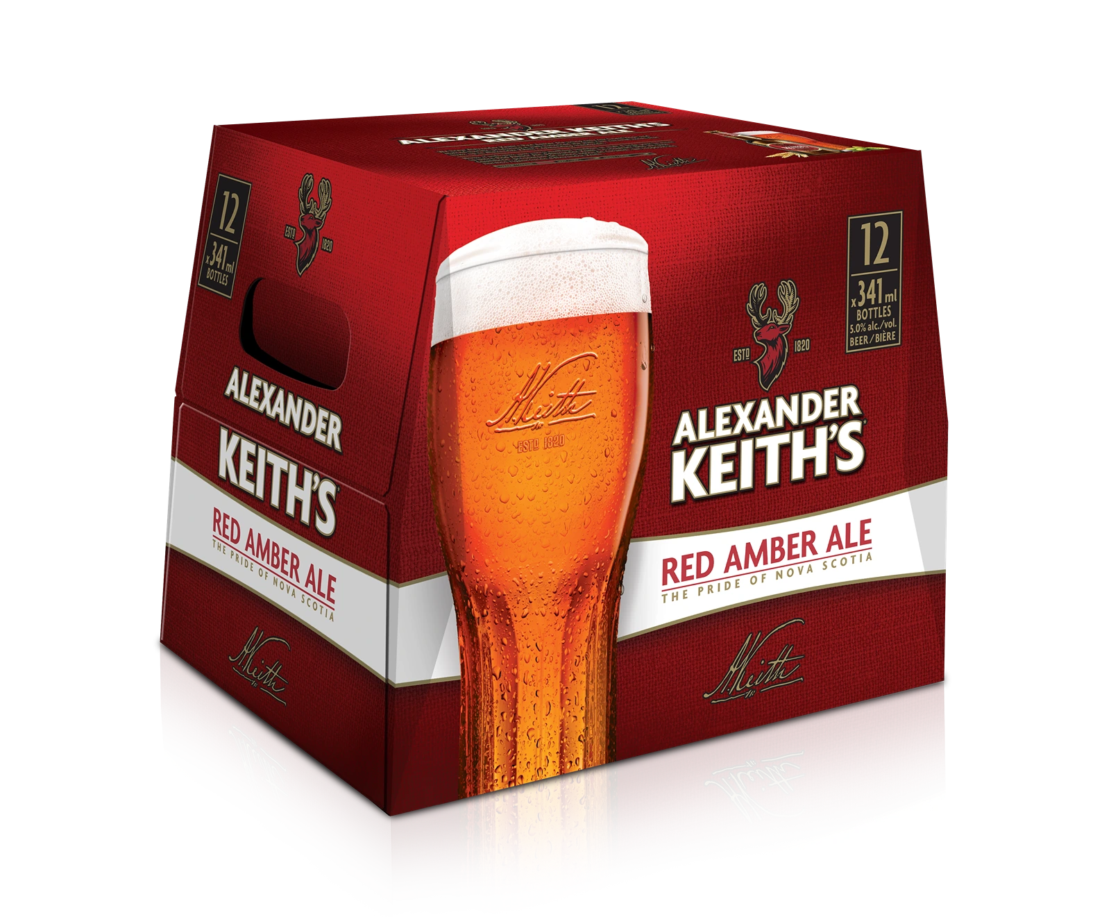 ALEXANDER KEITHS RED 341ML 12PK BT @ Kelowna [1001281]