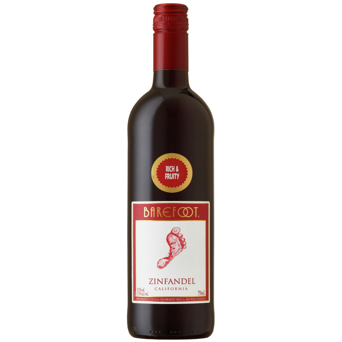 BAREFOOT ZINFANDEL 750ML
