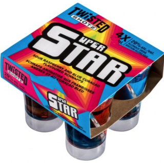 TWISTED SHOTZ SUPER STAR 30ML 4PK @ Saskatoon [1001328]