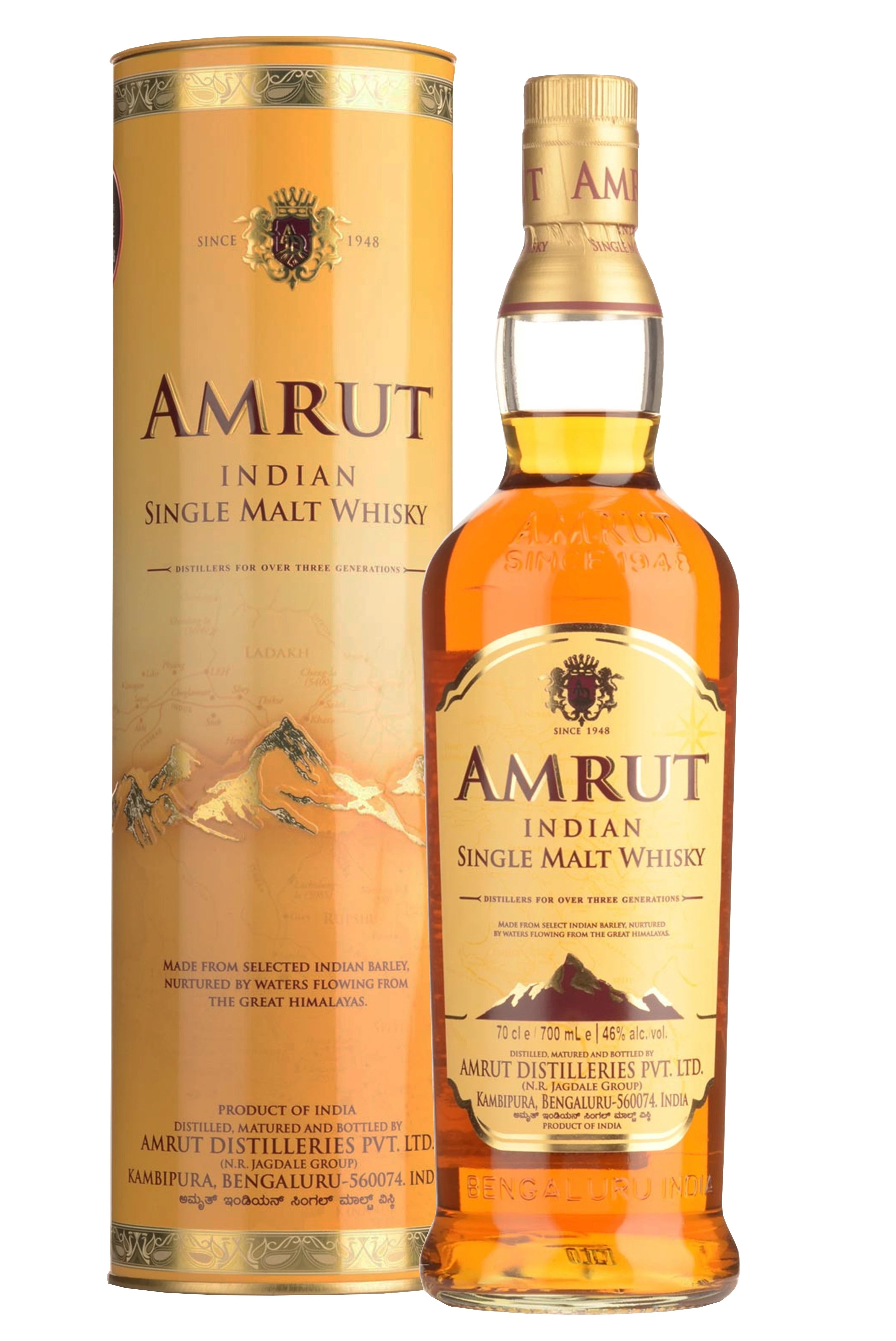 AMRUT INDIAN SINGLE MALT 700ML