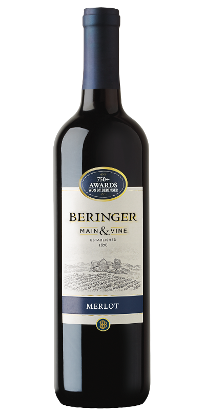 BERINGER MAIN & VINE MERLOT 750ML