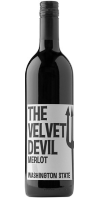 VELVET DEVIL MERLOT 750ML