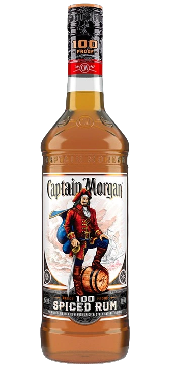 CAPTAIN MORGAN 100 RUM 750ML