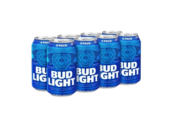 BUD LIGHT 355ML 8PK CAN