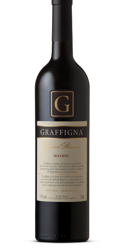 GRAFFIGNA GRAND RESERVE MALBEC 750ML