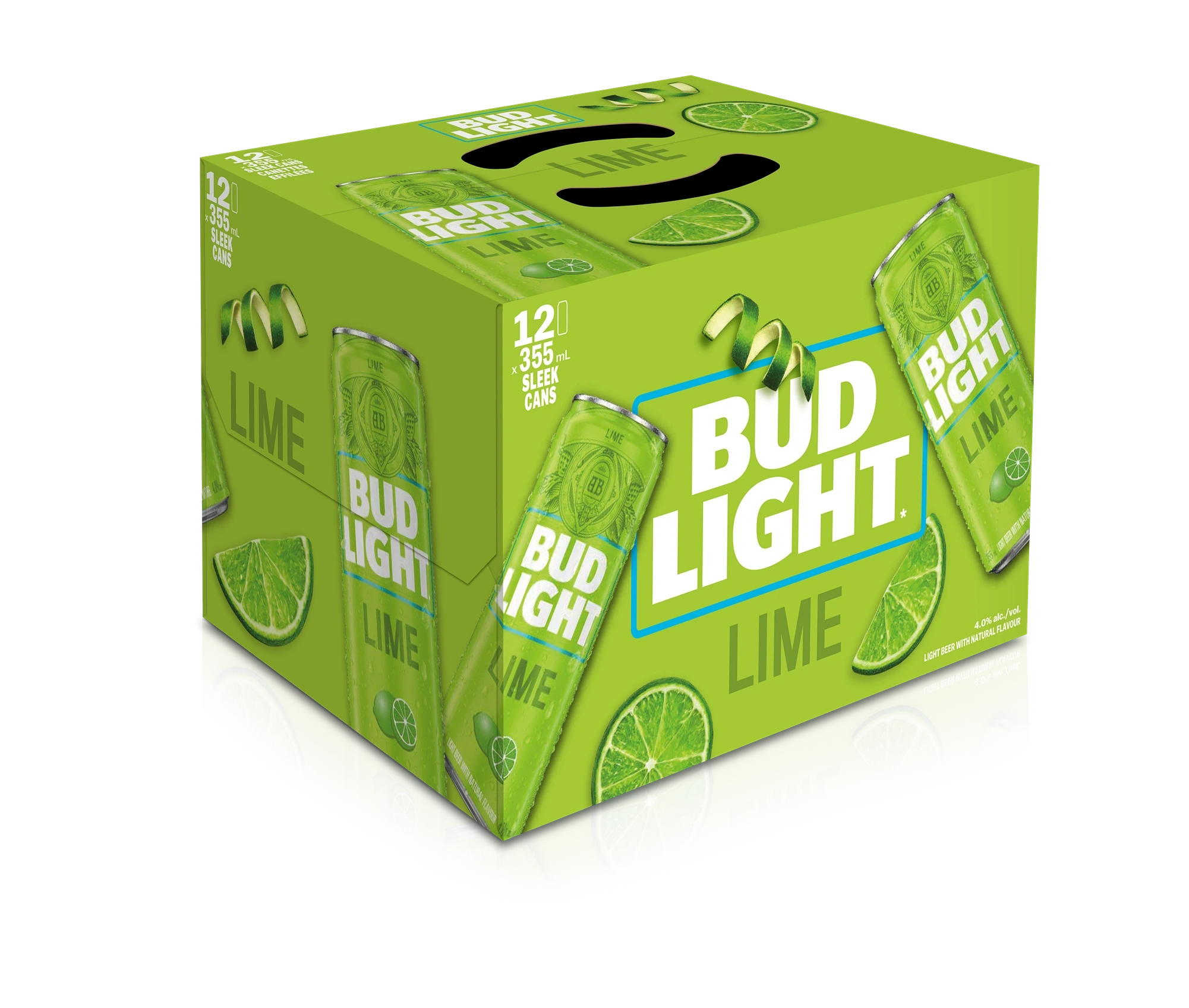 BUD LIGHT LIME 355ML 12PK CAN
