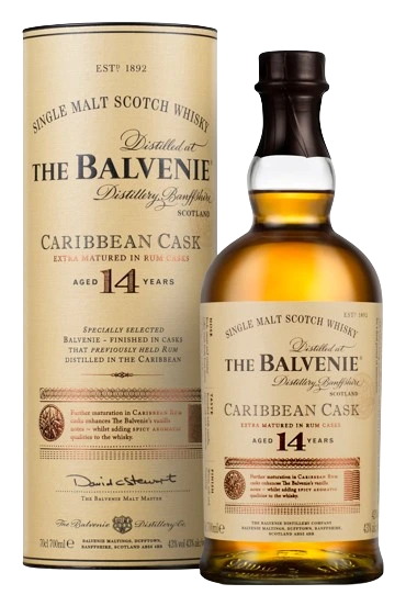 BALVENIE CARIBBEAN CASK 14YR 750ML