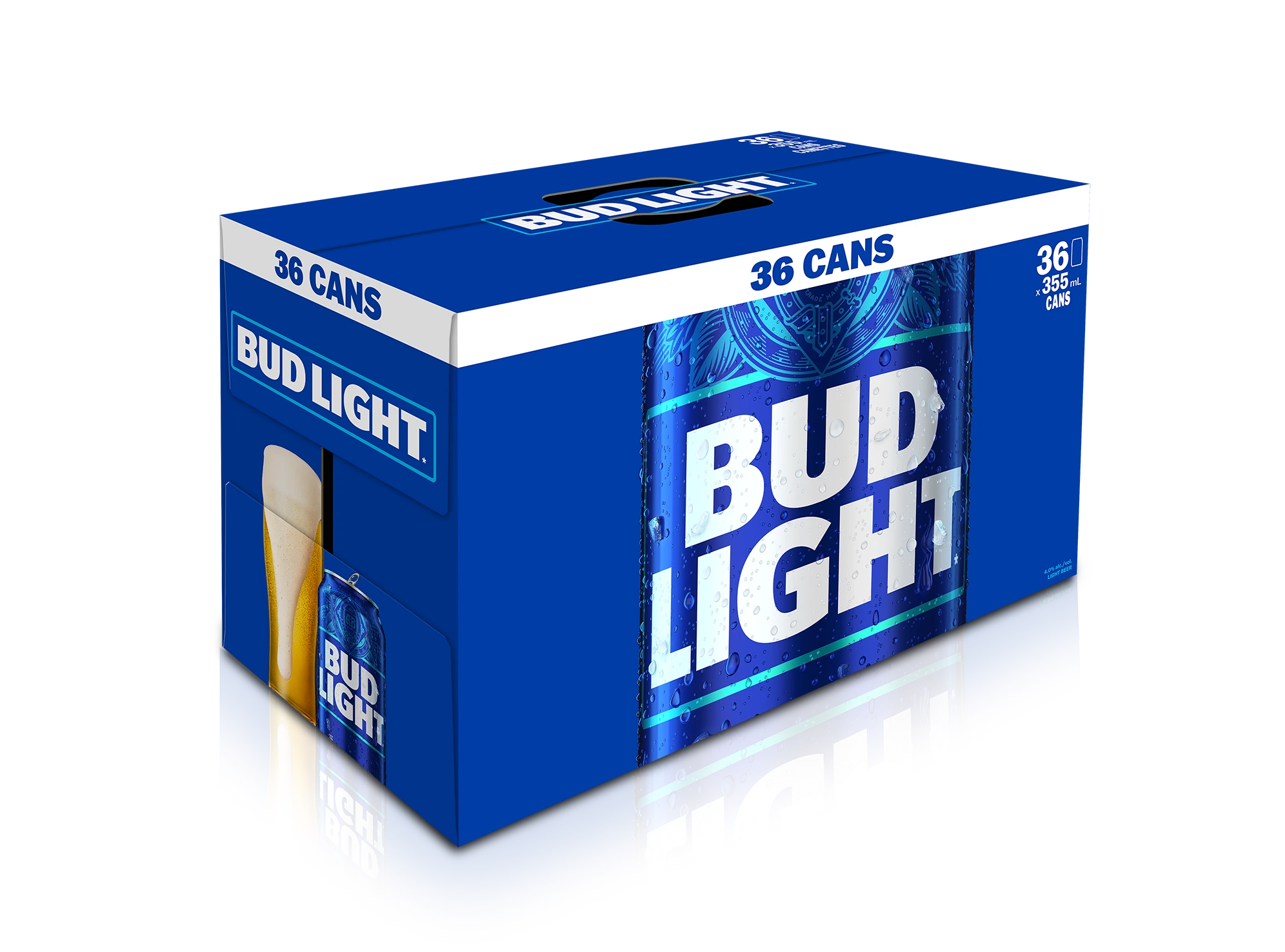 BUD LIGHT 355ML 36PK CAN