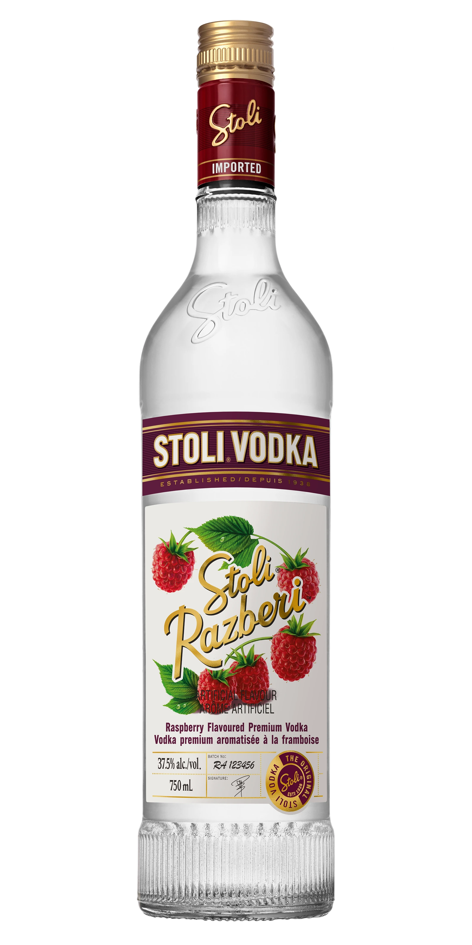 STOLI RAZBERI VODKA 750ML