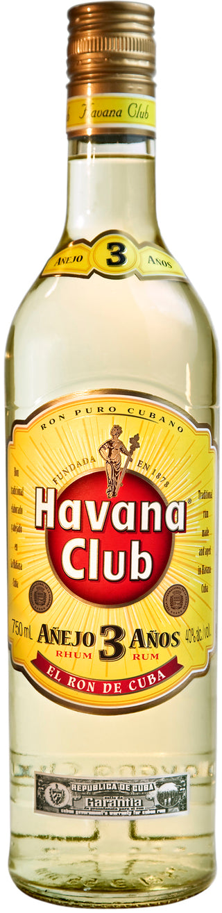 HAVANA CLUB ANEJO 3YR WHITE RUM 750ML @ Kelowna [1001582]