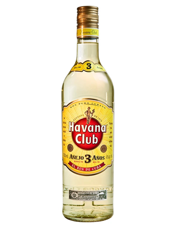 HAVANA CLUB ANEJO 3YR WHITE RUM 750ML