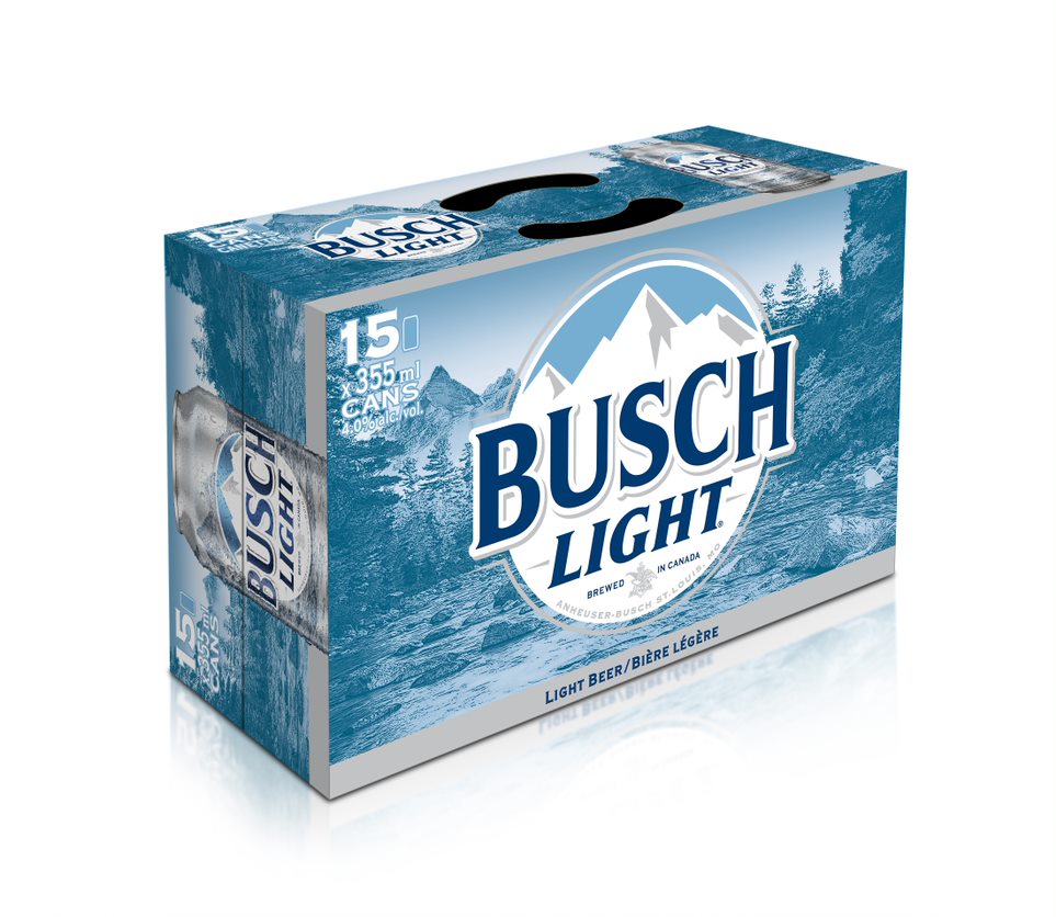 BUSCH LIGHT 355ML 15PK CAN