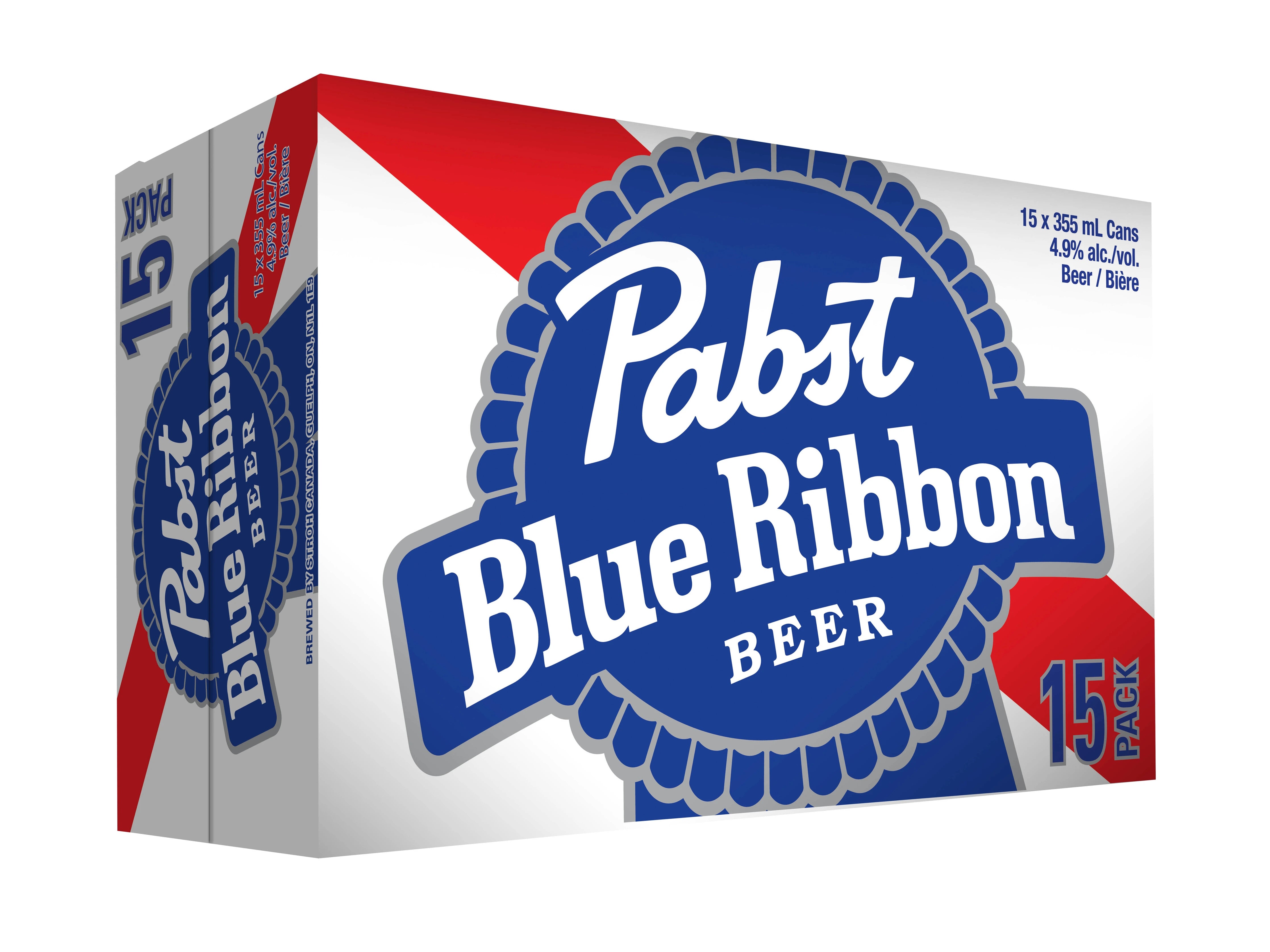 PABST BLUE RIBBON 355ML 15PK CAN