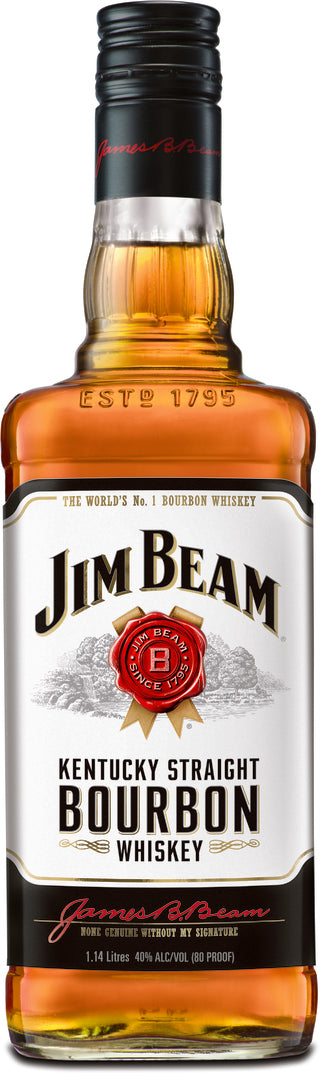 JIM BEAM KENTUCKY BOURBON 1.14L