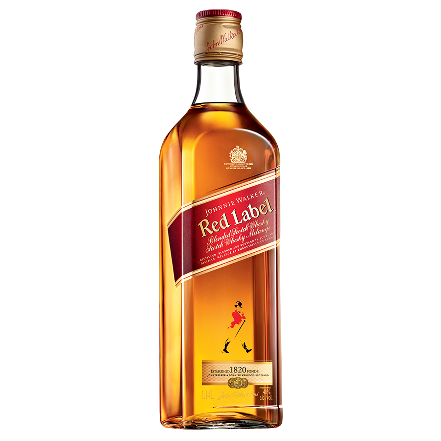 JOHNNIE WALKER RED LABEL SCOTCH WHISKY 1.14L