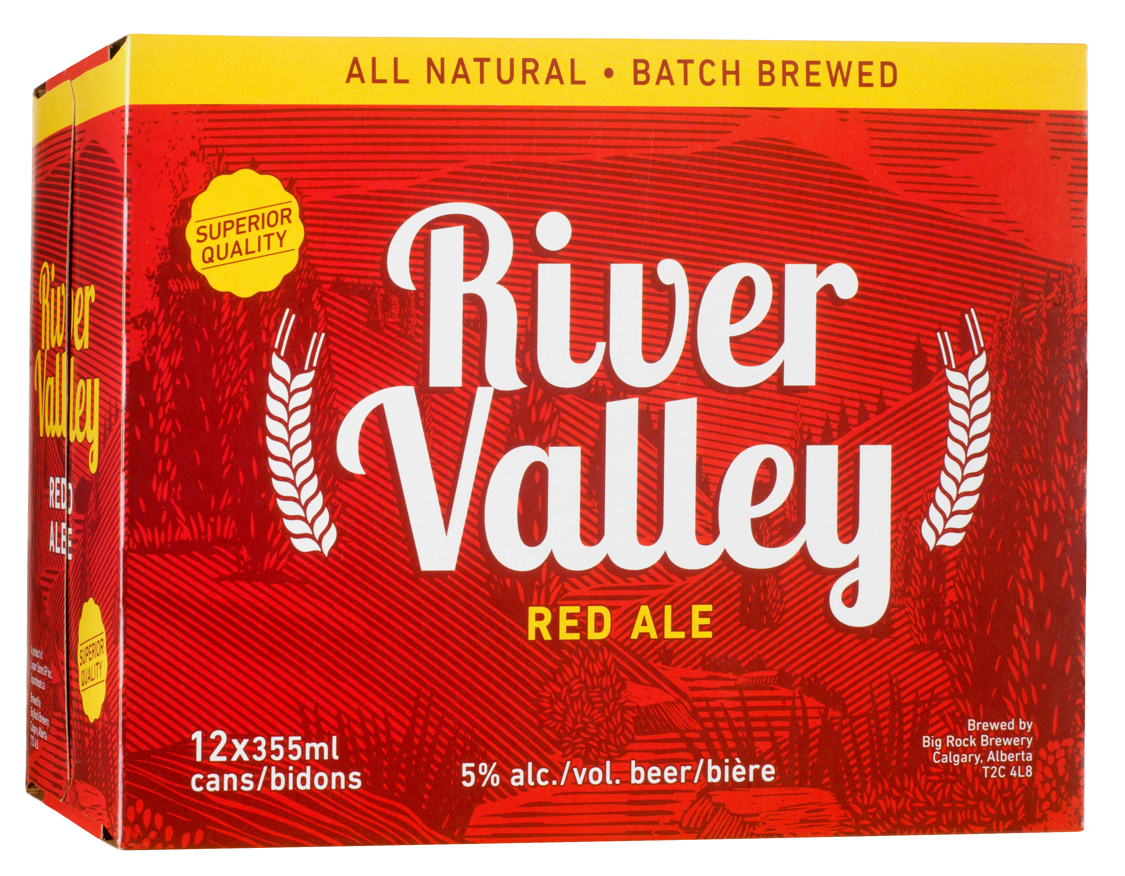 RIVER VALLEY RED 355ML 12PK CAN